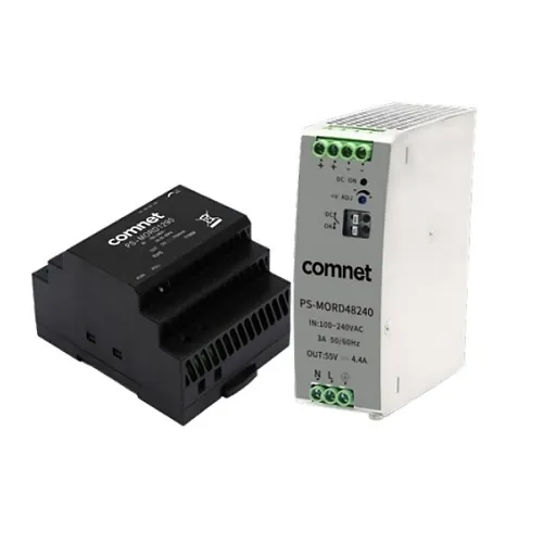 ComNet PS-MORD4860 DIN Rail Environmentally Hardened Power Supply, 48V DC, 60W