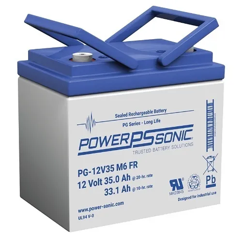 Power Sonic PS-12350-NB PS Series 12V 35Ah Sealed Lead Acid Battery