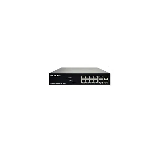LILIN PS3108C 8-Port Web Smart Gigabit Ethernet Power over Ethernet Switch