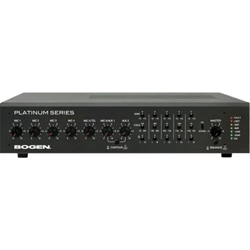 Bogen PS600 Platinum Series 600W, 8-Ohm/70V, 1-Channel, Class-D Amplifier