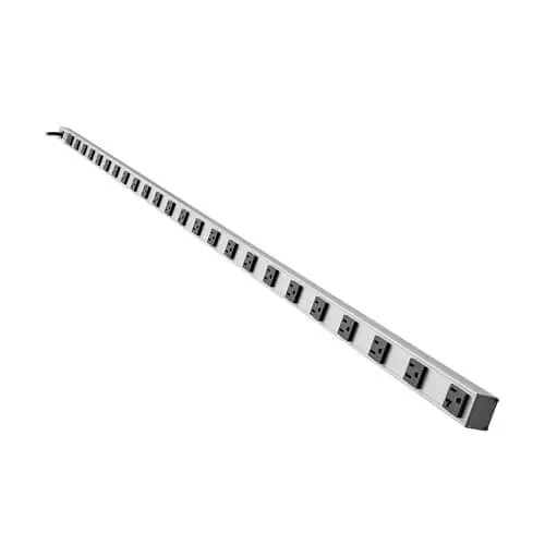 Eaton Tripp Lite PS7224-20T 24-Outlet Vertical Power Strip, 120V, 20A, L5-20P, 15' (4.57m) Cord, 72"