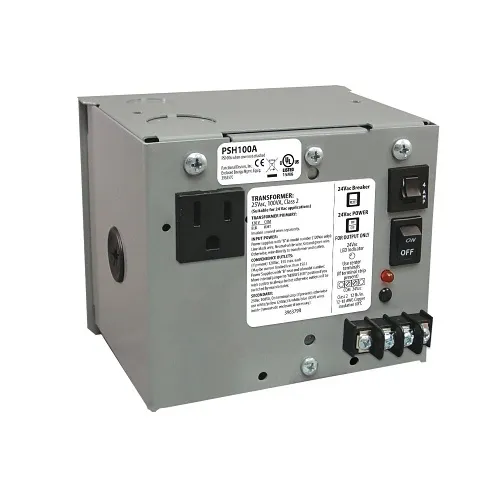 Functional Devices PSH100A Power Supply Housed, 100VA 120-24VAC UL Class 2