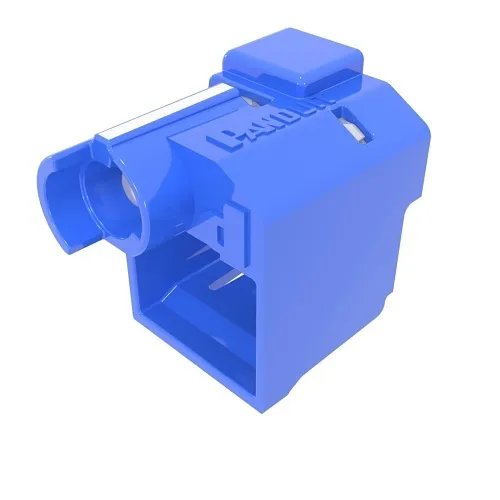 Panduit PSL-DCPLE-BU Standard Lock-In Device, 10-Pack, Blue