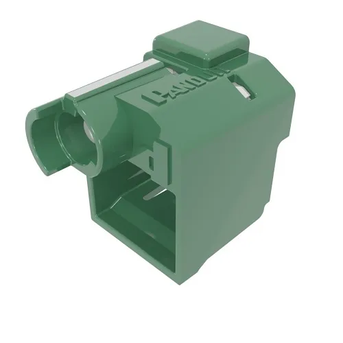 Panduit PSL-DCPLE-GR Standard Lock-In Device, 10-Pack, Green