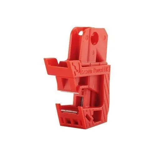 Panduit PSL-PCB-V PowerLOK Circuit Breaker Lockout Device, Red