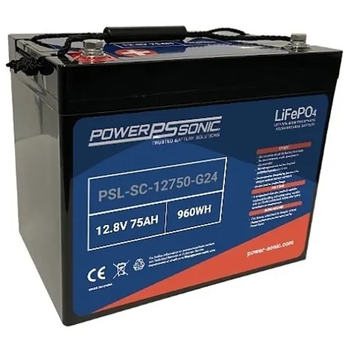 Power Sonic PSL-SC-12750-G24 PSL-SC Series Battery Management System, 12.8V, 75AH