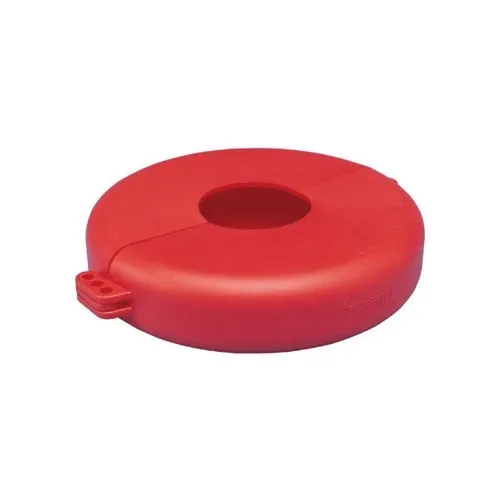 Panduit PSL-V9 Gate Valve Lockout Device for 6.5-10" Diameter Handle, Red