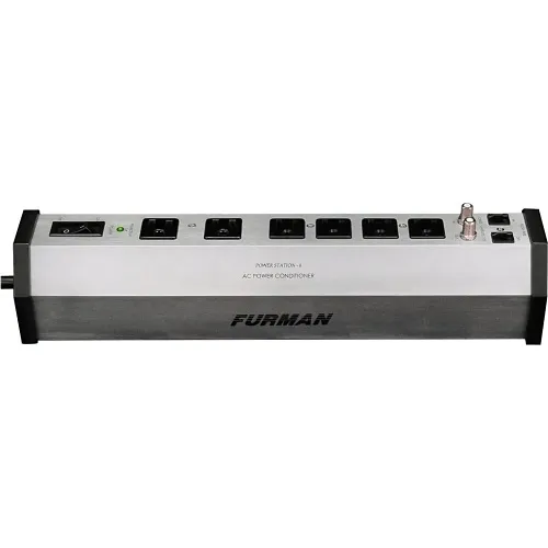 Furman PST-6 6-Outlet Surge Suppressor Strip, 15A