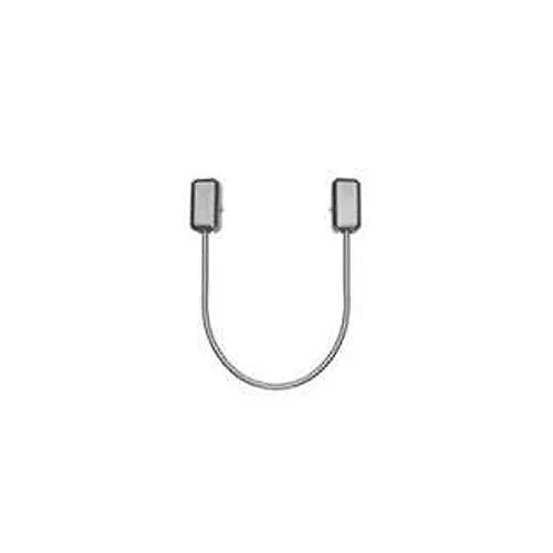 SDC PT-3/8V PT Series Surface Mount Power Transfer Loop, Armored Flex Conduit, 20"L, 3/8" I.D., Aluminum Box End Caps