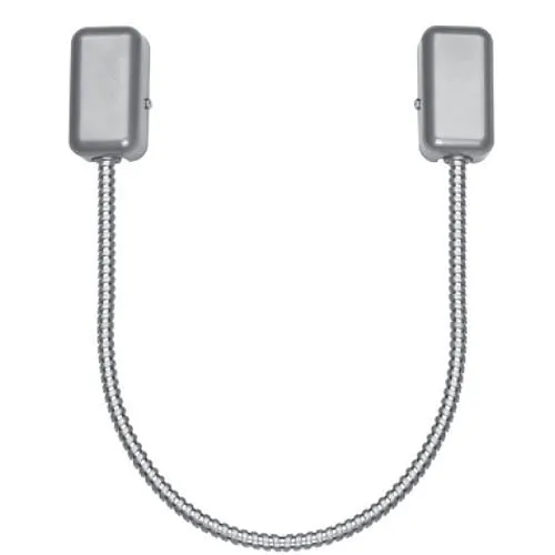 SDC PT-3V PT Series Surface Mount Power Transfer Loop, Armored Flex Conduit, 20" L, 1/4" I.D., Aluminum Box End Caps