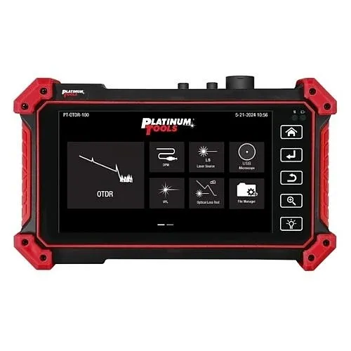 Platinum Tools PT-OTDR-100 Mini OTDR Fiber Tester