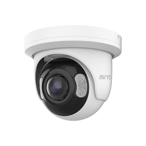 AVYCON AVC-NPE81F180 8MP 4K H.265 Active Detection 180° Panoramic Turret IP Camera with 2.0mm Fixed Lens