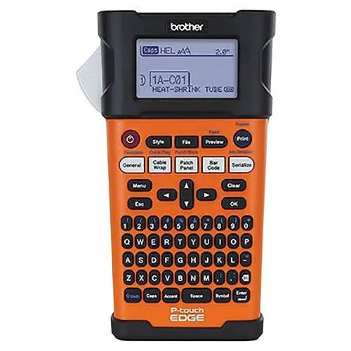 Brother Industrial Handheld Labeling Tool with Rechargeable Li-Ion Battery