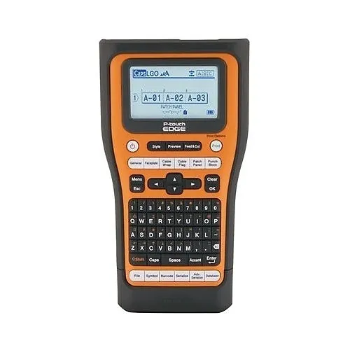 Brother PTE510VP Handheld Industrial Label Printer with Dual Auto-Cutter and USB-C (Up to 24mm Labels)