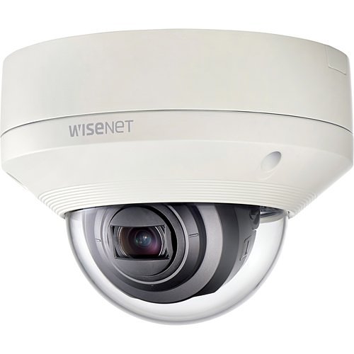 Hanwha XNV-6080 X-Series 2MP Outdoor Vandal Dome Camera, 2.8-12mm Varifocal Lens, White