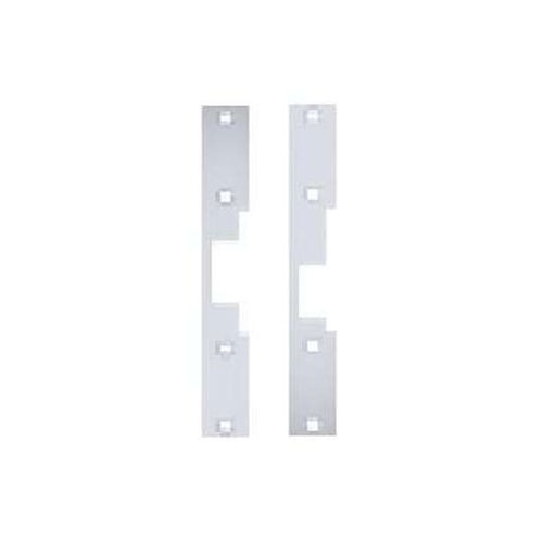 HES 1LB-2-630 Latchbolt Electric Strike Faceplate Kit, 9" Length 1 3/8" Width, for Metal Frame 1500 and 1600 Series Electric Strike, Satin Stainless Steel