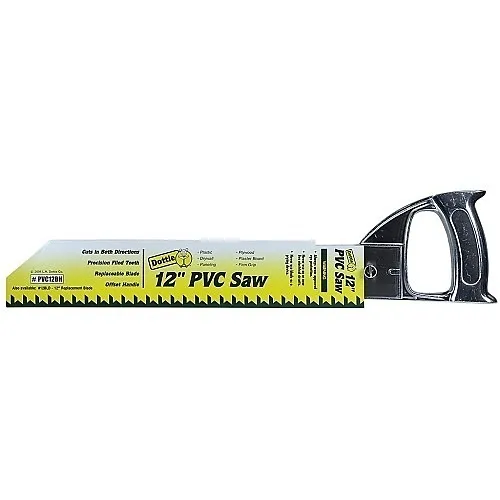 Dottie PVC12BH Cutting Tool, 12" PVC/ABS Pipe Saw