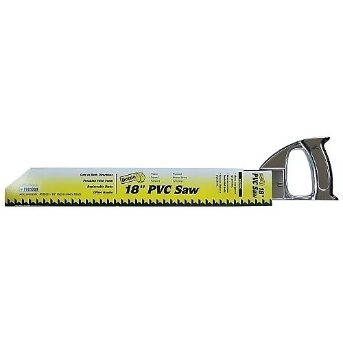 Dottie PVC18BH Cutting Tool, 18" PVC/ABS Pipe Saw