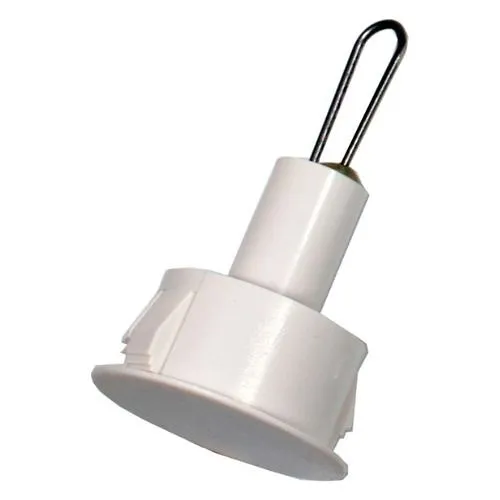 GRI PW-75-BL 3/4" Diameter 1-1/2" L, Self Locking Pre-Wired Plug, Black (Min Order Qty of 100)