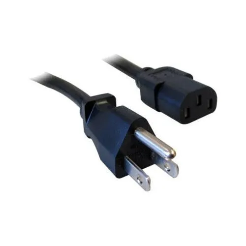 Comprehensive PWC-BK14-25 Standard PC Power Cord, NEMA 5-15P, 14/3 SJT, 35' (7.62m), Black