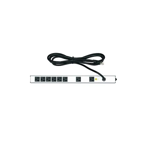 Middle Atlantic PWR-8-V Essex Series Vertical 8-Outlet PDU, 15A
