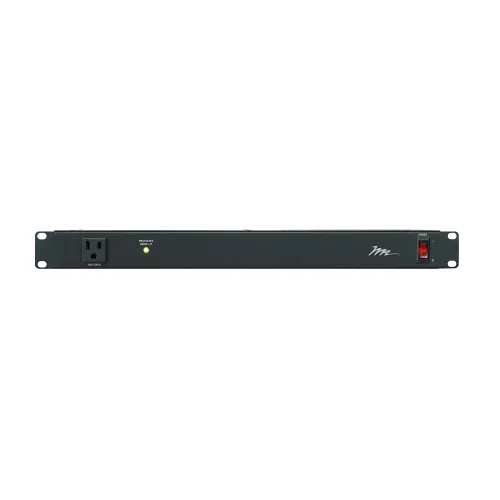 Middle Atlantic PWR-9-RP Essex Series Horizontal 9-Outlet PDU, Rack Mounted, Basic Surge Protection