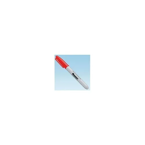 Panduit PX-2 Permanent Marking Pen, Regular Tip, Red