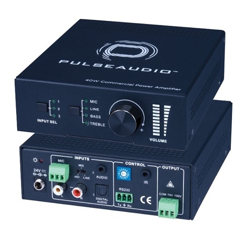 PulseAudio PAV140 Single Channel Amplifier, 40W