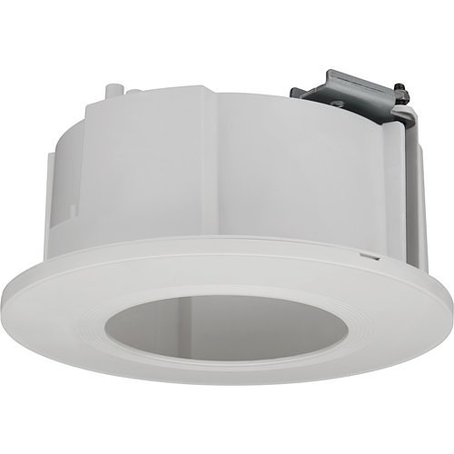Hanwha SHD-1408FW In-Ceiling Flush Mount for Select XNV, QNV, PND and HCV Series Cameras, White