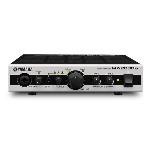 Yamaha MA2030a Lo-Z/Hi-Z Switchable Class-D Mixer Amplifier, 30W
