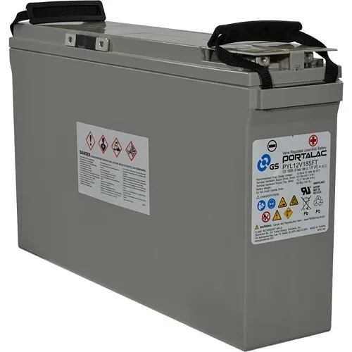 GS Yuasa PYL12V185FT Telecom Battery, 12V, 185Ah Front Terminal