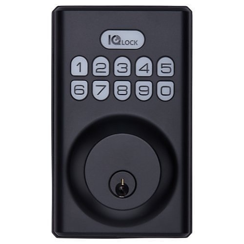 IQ IQDLK-PGK-MB PowerG Door Lock, Matte Black
