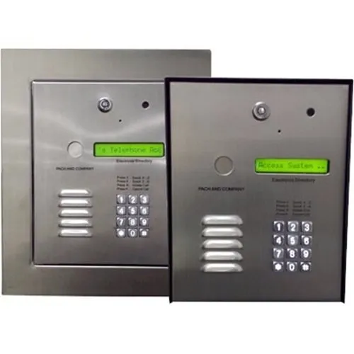 Pach & Co Q7000IP Quantum 250-Tentant Browser Based Telephone Entry System, 600-Cards/Codes, Surface Mount