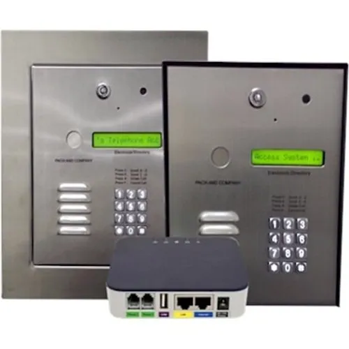 Pach & Co Q7000VOIP Quantum 250-Tenant Browser Based VOIP Telephone Entry System, 600-Cards/Codes, Surface Mount