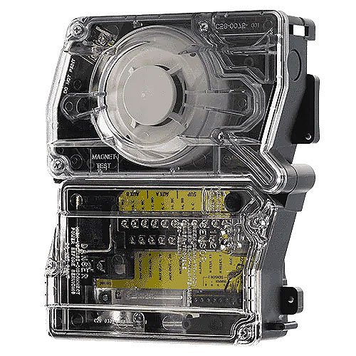 System Sensor D4120 4-Wire Photoelectric Low-Flow Duct Smoke Detector, Replaces DH100ACDCLP