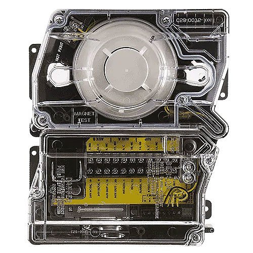System Sensor D4120 4-Wire Photoelectric Low-Flow Duct Smoke Detector, Replaces DH100ACDCLP