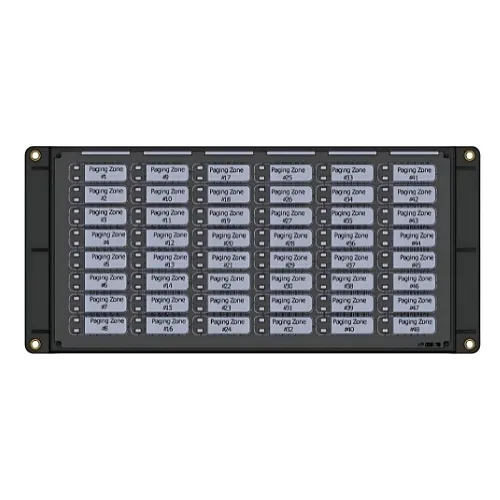 Secutron QAZT-5348DS 48-Switches Addressable Telephone And Paging Selector Panel