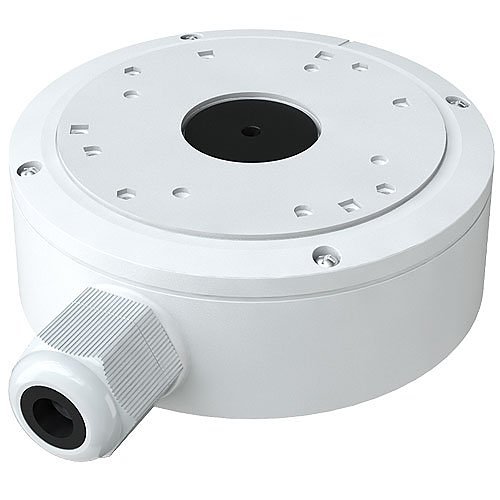 AVYCON AVM-EDMTS-W-TL1 Junction Box for Small Turret and Large Bullet Cameras, White
