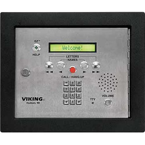 Viking AES-2000F Accessible Entry System, Flush Mount, Non-Volatile Digital Voice Announcer, Volume Control