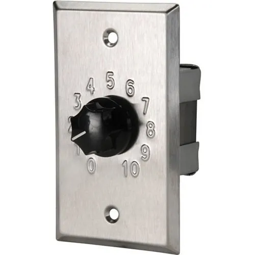 Quam QC10 Wall-Mount Attenuator 20W, 1-Gang, UL Listed