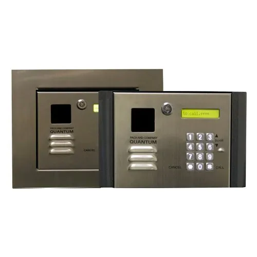 Pach & Co QC1IPFF Quantum QC Series 100-Tenant Browser Based Telephone Entry System, 300-Cards/Codes, IP Browser, Built-In 26