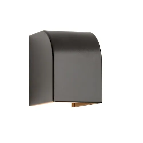 FX Luminaire QL-1LED-FB Modern Collection Series QL LED Down Light, Flat Black