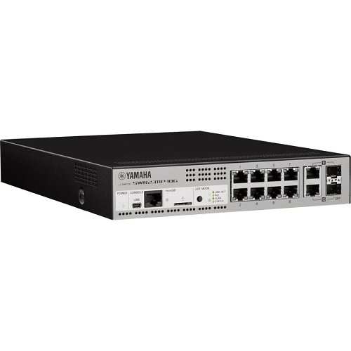 Yamaha SWR2311P-10G Intelligent L2 Network Switch With Poe, for Dante Audio Networks