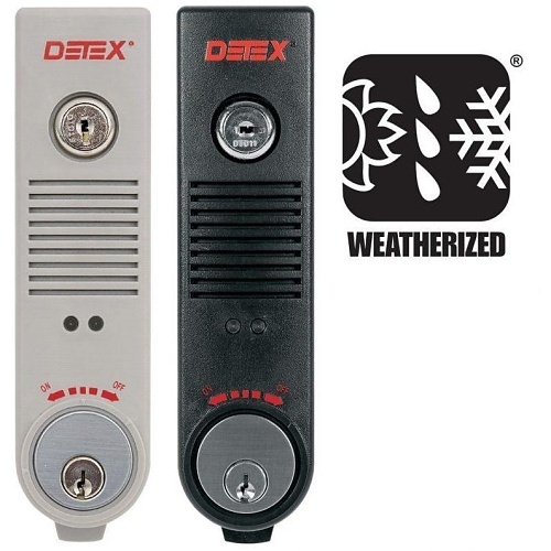 Detex EAX-300W Battery Powered Weatherized Door Propped Alarm