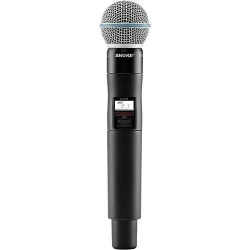 Shure QLXD2/B58=-G50 Handheld Transmitter with Beta 58A Microphone