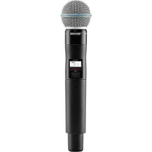 Shure QLXD2/B58=-H50 Handheld Transmitter with Beta 58A Microphone