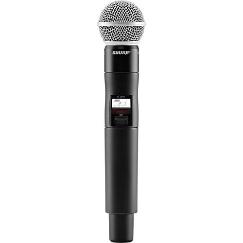 Shure QLXD2/SM58-J50A Wireless Handheld Microphone with SM58 Head