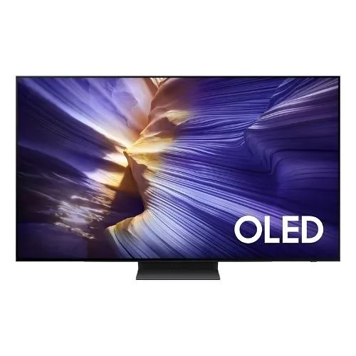 Samsung QN77S90FAFXZA 77" S90F Series 4K OLED HDR+ Smart TV, 3840 x 2160, 120 Hz, Wi-Fi, Bixby, RS-232C