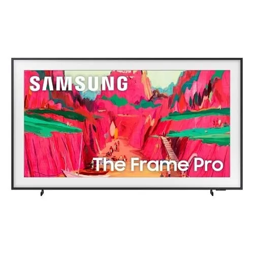 Samsung QN85LS03FWFXZA 85" LS03FWF Series Neo QLED 4K The Frame Pro, 3840 x 2160, 120 Hz, Wi-Fi, RS-232c