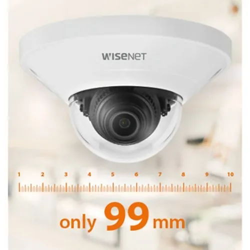 Hanwha QND-6021 Wisenet Q-Series 2MP Dome Camera, 4mm Fixed Lens